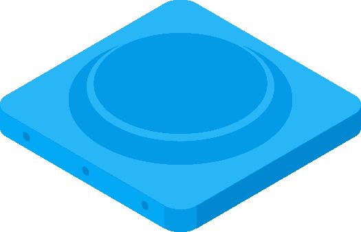 big blue platform icon