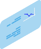 blue diagram icon